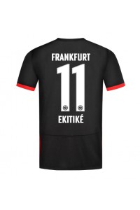 Eintracht Frankfurt Hugo Ekitike #11 Voetbaltruitje Uit tenue 2024-25 Korte Mouw